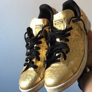 Adidas Stan Smith Gold